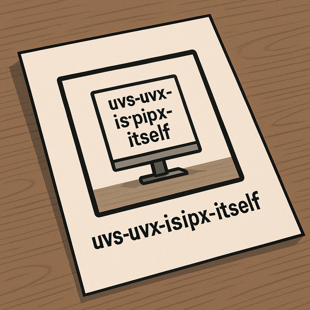 uvのuvxはpipxのそれである